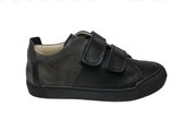 Naturino velcro's bumper lederen sneakers Knokke zwart grijs mt 33