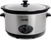 Remo Slow Cooker 6.5 Liter - Keukenapparatuur