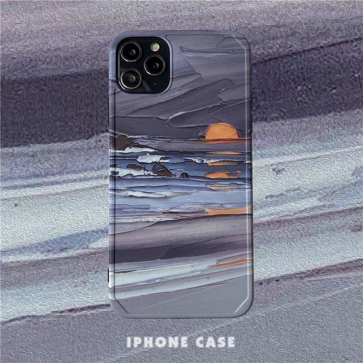 FDinfinito Telefoonhoesje - Back Cover - Geschikt Voor Apple IPhone 13 Pro Max - Blauw