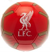 Liverpool voetbal - maat 5 - rood/goud - NS