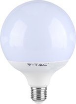 V-tac Led-lamp Vt-288 18w 3000k Ip20 E27 Glas Wit