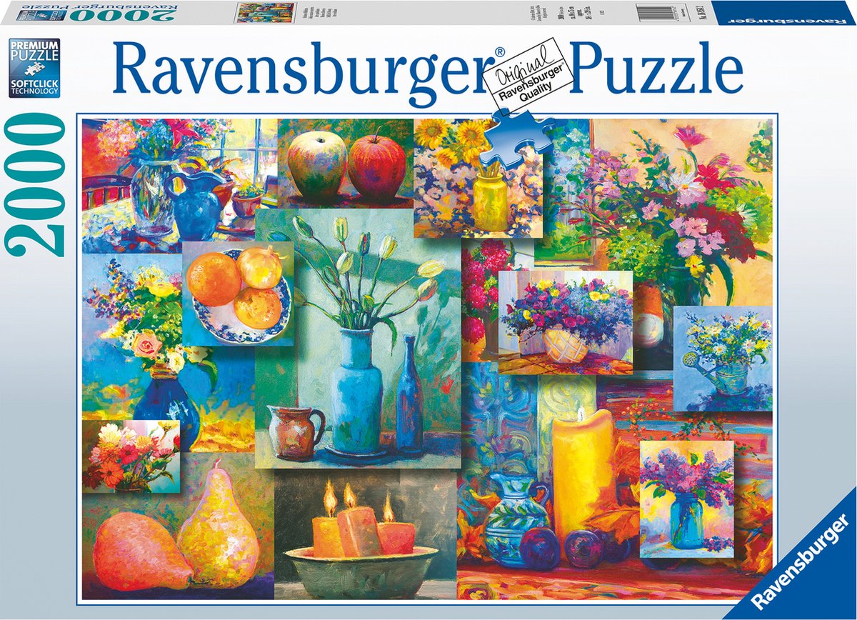 Ravensburger - Puzzle Adulte - Puzzle 2000 pièces - Mes timbres