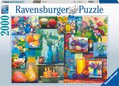 Ravensburger puzzel Mooie Stillevens - Legpuzzel - 2000 stukjes