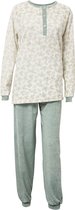 Cocodream dames pyjama velours | MAAT L | Season all-over print | mint
