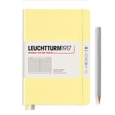 Leuchtturm1917 A5 Medium Notitieboek lined Vanilla - Notebook - 4004117609350