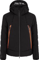 EA7 Technical Padded Jacket  Wintersportjas - Maat XL  - Mannen - zwart - oranje