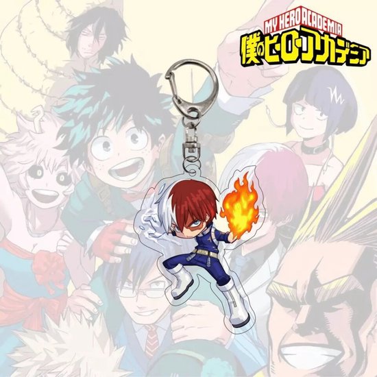 My Hero Academia Keychain Shoto Keychain Shoto Todoroki My Hero