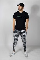 Slim Fit Jogger Men White Camo