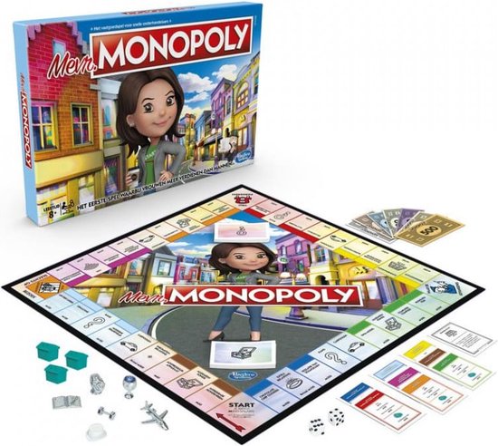 Thumbnail van een extra afbeelding van het spel Ms. Monopoly USA versie