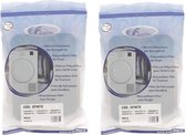 2st Filter spons foam van condensor wasdroger droogkast - 2st - alternatief geschikt voor droger Miele - 210 x 155 x 30 mm - 09164761 -9164761