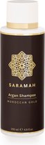SARAMAH® Argan Shampoo - Op basis van 100% pure biologische Arganolie - Hydraterend, voedend en herstellend - Rijk aan omega 3 en 6, vitamine E en F - Vrij van sulfaat (SLS), siliconen, parab