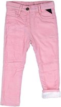 alisé Velour broek gevoerd met wol Roze 116