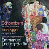 Baltic Chamber Orchestra, Emmanuel Leducq-Barône - Schönberg: Schoenberg & Honegger (CD)