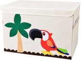 Boîte à jouets - boîte de rangement avec couvercle - Beautiful Toucan - pour la chambre des enfants - Boîte de rangement pour speelgoed