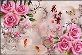 diamond painting 80x50 cm bloemen