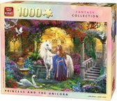 King Fantasy Collection - Princess and the Unicorn - Puzzel