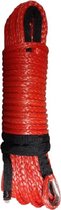 gevlochten liertouw – ø12mm x 30m - 16500kg -ROOD  Super sterk en duurzaam lier touw