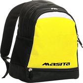 Masita | Striker Rugzak - Waterdicht schoenenvak - YELLOW/BLACK - een