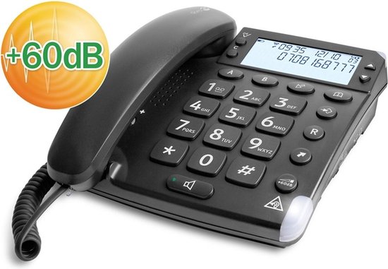 DORO Magna 4000 elegante telefoon met 60 dB geluidsversterking foto 2