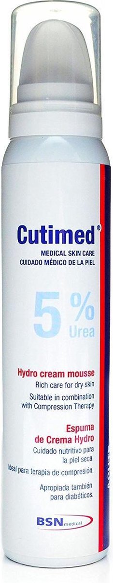 Cutimed Acute met 5% urea - medische huidverzorging - hydraterende mousse - 125ml