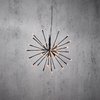 Luca Lighting - Firework verlichting zwart warm wit 42led IP44 - h21xd30cm - Woonaccessoires en seizoensgebondendecoratie  (Europese stekker )