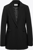 Beaumont Crepe Suit Blazer Black 36