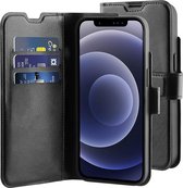 BeHello - iPhone 13 mini Hoesje - Gel Wallet Case met Pasjeshouder Zwart