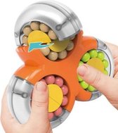 Draai kubus bal knikker spel breinbreker