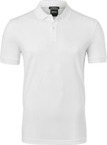 HUGO BOSS Piro regular fit polo - heren polo korte mouw - wit -  Maat: L