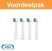 Universele Oral B opzetborstels - 4 stuks - Geschikt voor Oral B en Braun Precision Clean - Oral B Pro 2 - Opzetstukjes - Elektrische tandenborstel - CleanMaximiser technologie - P