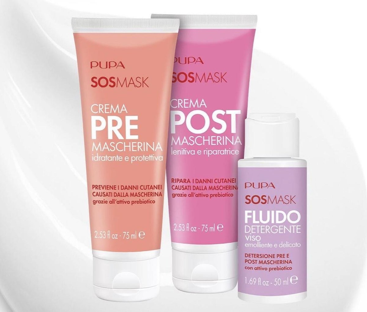 Goedkoopste Pupa Milano SOS mask kit