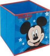 opbergbox Mickey Mouse 30 liter polypropyleen blauw