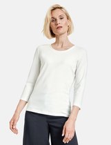 GERRY WEBER Dames Basic shirt met 3/4-mouwen