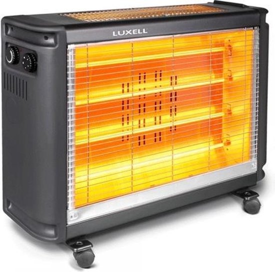 Luxell - regelbaar electrische verwarming met timer - kachel - turbo  ventilator -... | bol.com