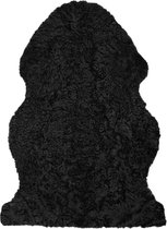 Kortharige schapenvacht zwart (geschoren) - schapenvacht voor chauffeurs - schapenvacht voor baby's zeer soepel en zacht