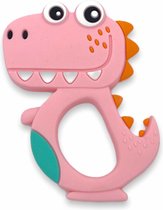 Chewzoo® - Bijtketting - Cartoon Dinosaurus - Draakje - Roze