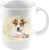 Diver Pet Honden Mok - Jack Russell Mok - Mok met Hond - Hondenliefhebber Cadeau - 325ml