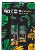 AXE Men Wild Mojito & Cedarwood - Bodywash + Deospray Cadeaupakket
