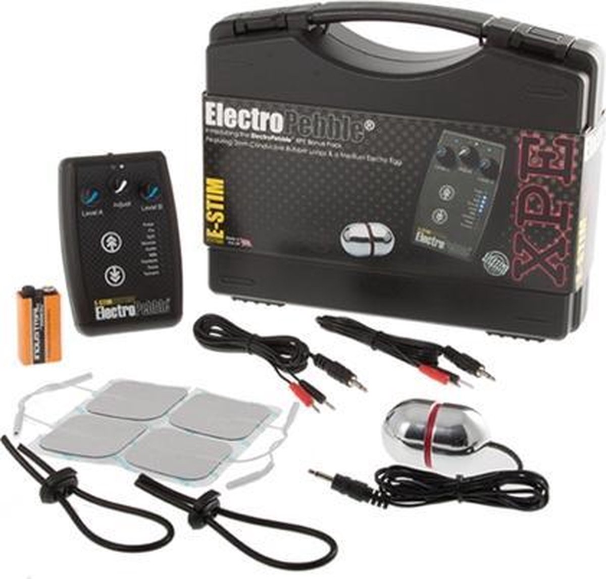 E-Stim ElectroPebble XPE – Complete Electrosex Startersset