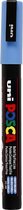 verfmarker PC-3M lijndikte 0,9 - 1,3 mm hemelsblauw