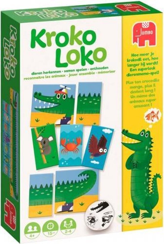 Afbeelding van het spel Kroko Loko memory 19 cm
