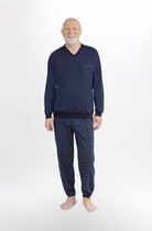 Martel Karol - pyjama marineblauw-100% katoen XXL