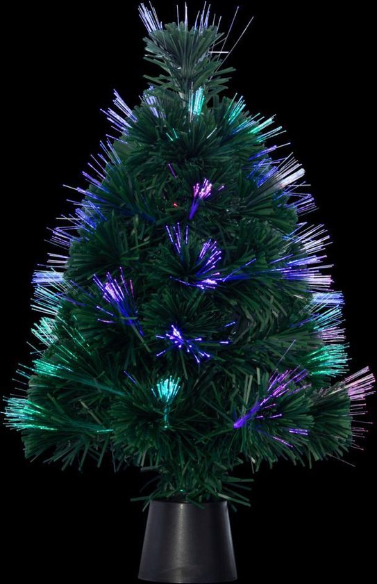 Sapin de Noël avec LED - Sapin de Noël avec éclairage - Fonctionne à piles,  3 x AA -... | bol.com