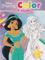 Disney Princess - Kleurboek - inclusief Stickers