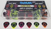 Dava 9000 Grip Picks Combination Cabinet 24 van iedere Grip plectrum