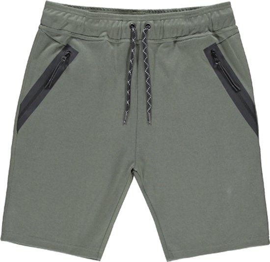 Cars Jeans BRAGA SW SHORT ARMY Heren Broek - Army - Maat XL