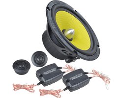 Ground Zero Titanium GZTC 165.2X - Autospeakers - 16,5 cm - 2-Weg Compo Speaker Set - 150W