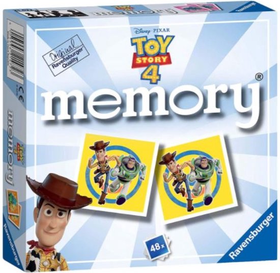 Afbeelding van het spel Ravensburger Toy Story 4 Mini Memory Game