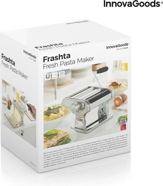 MACHINE VOOR HET MAKEN VAN VERSE PASTA MET RECEPTEN FRASHTA - Pastamaker - Pastamachine - Pastamachines van Frashta — afbeelding 4