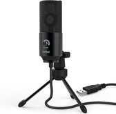 Lupio Fifine Metaal USB Condensator Opnamemicrofoon | opname recorder | geluidsopname | opname apparaat recorder | studio microfoons